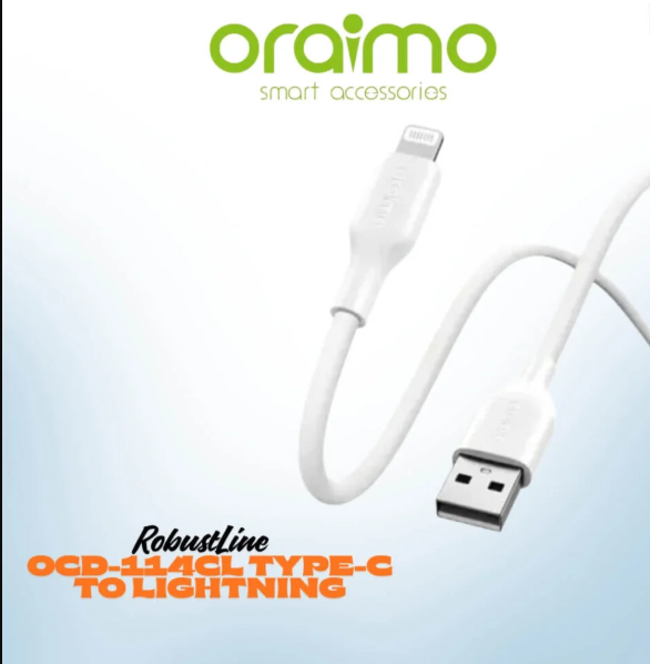 Picture of oraimo RobustLine 2A 1M Lightning Cable OCD-114L