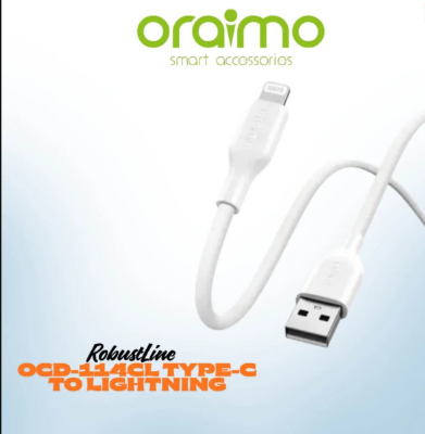Picture of oraimo RobustLine 2A 1M Lightning Cable OCD-114L