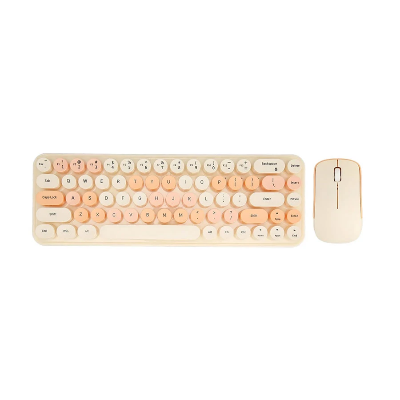 Picture of MOFII I Bean Milk Tea Wireless Keyboard & Mouse Combo