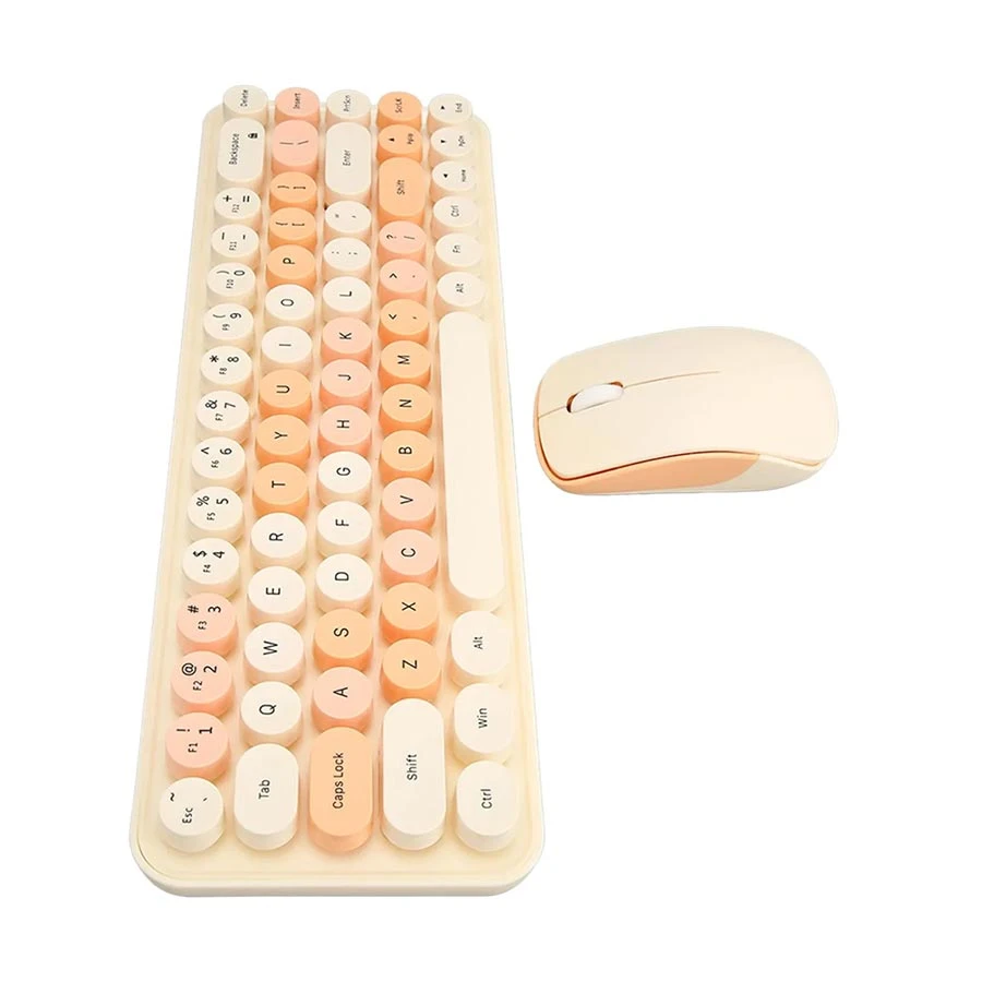 Picture of MOFII I Bean Milk Tea Wireless Keyboard & Mouse Combo