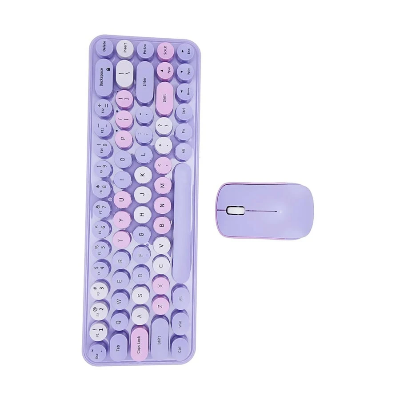 Picture of MOFII I Bean Milk Tea Wireless Keyboard & Mouse Combo