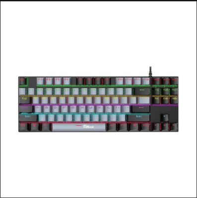 Picture of Pc Power K87 RGB Wired Hot Swap (Blue Switch) Black & Grey Mechanical Gaming Keyboard