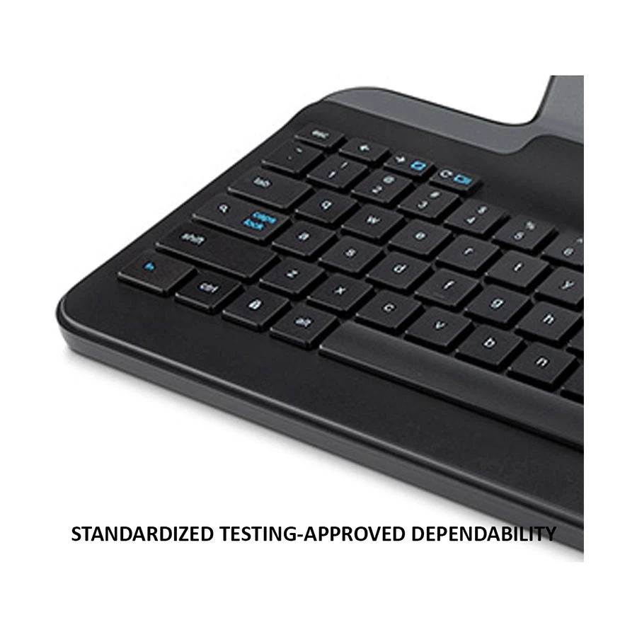 Picture of Belkin B2B191 USB-C Wired Black-Gray Tablet Keyboard with Stand