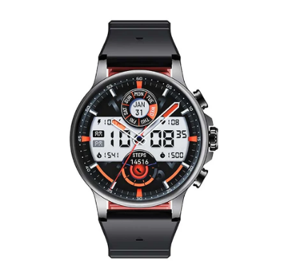 Picture of IMILAB IMIKI HOLO Ultra AMOLED Silver & Blue Bluetooth Calling Smart Watch