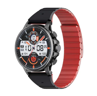 Picture of IMILAB IMIKI HOLO Ultra AMOLED Silver & Blue Bluetooth Calling Smart Watch