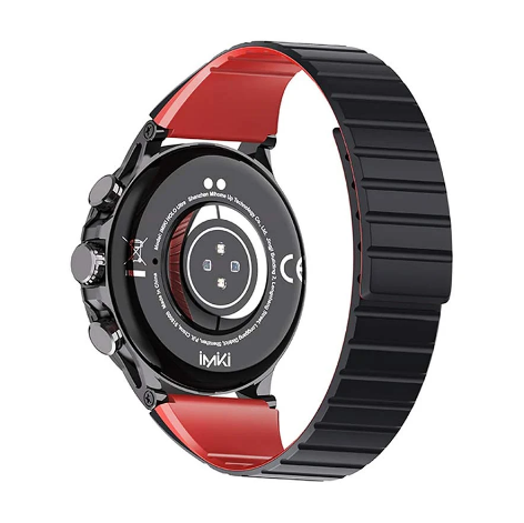 Picture of IMILAB IMIKI HOLO Ultra AMOLED Silver & Blue Bluetooth Calling Smart Watch