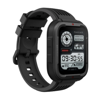 Picture of Fastrack Active Black Bluetooth Calling Rugged Smart Watch