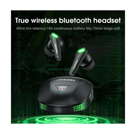 Picture of ONIKUMA T308 Black TWS Bluetooth Earbuds