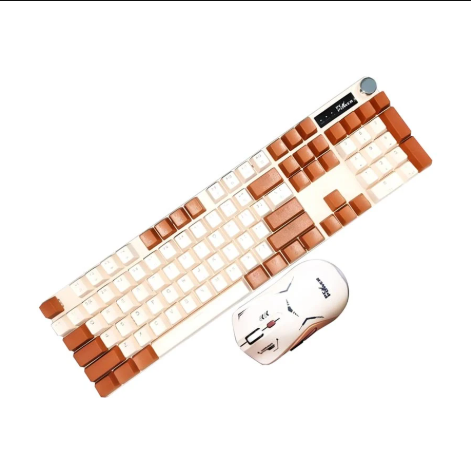 Picture of Pc Power Fury Combo RGB Wired (Blue Switch) White Mechanical Gaming Keyboard & Mouse Combo