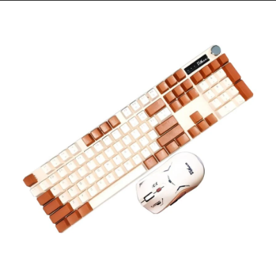 Picture of Pc Power Fury Combo RGB Wired (Blue Switch) White Mechanical Gaming Keyboard & Mouse Combo