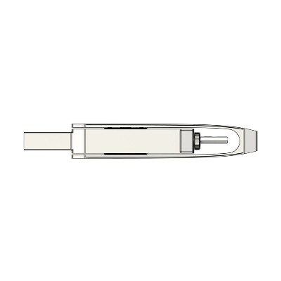 Picture of Netac U782C 128GB USB 3.0 Gen 1 & Type-C OTG Pearl Nickel Pen Drive #NT03U782C-128G-30PN / NT03U782C-128G-32PN