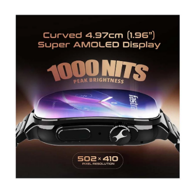 Picture of Fastrack Horizon S1 Black Bluetooth Calling Smart Watch