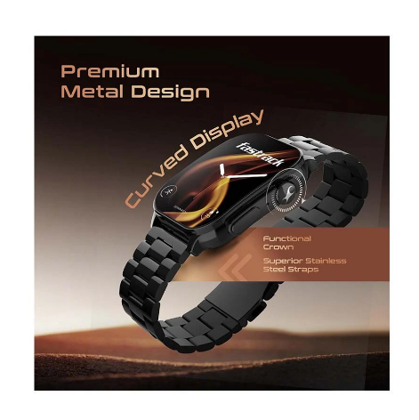 Picture of Fastrack Horizon S1 Black Bluetooth Calling Smart Watch