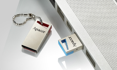 Picture of Apacer AH155 64GB USB 3.2 Blue Pen Drive