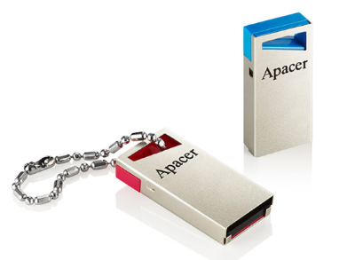 Picture of Apacer AH155 64GB USB 3.2 Blue Pen Drive