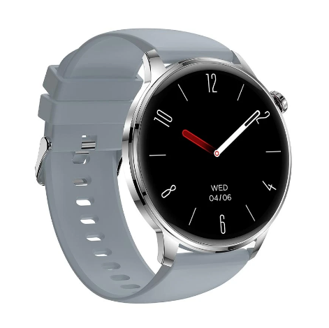 Picture of Blisbond Zeno Silver AMOLED Bluetooth Calling Smart Watch