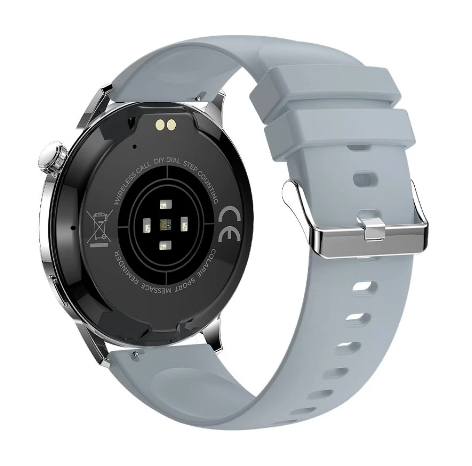 Picture of Blisbond Zeno Silver AMOLED Bluetooth Calling Smart Watch