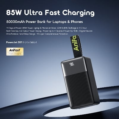 Picture of oraimo PowerJet 501 50000mAh 85W Fast Charging Power Banks