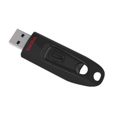 Picture of Sandisk Ultra 64GB USB 3.0 Black Pen Drive