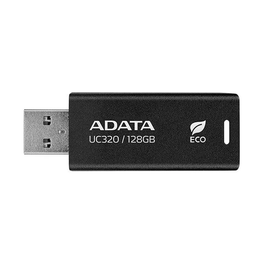 Picture of ADATA UC320 128GB USB 3.2 Black Pen Drive #UC320-128G-RBK/BK
