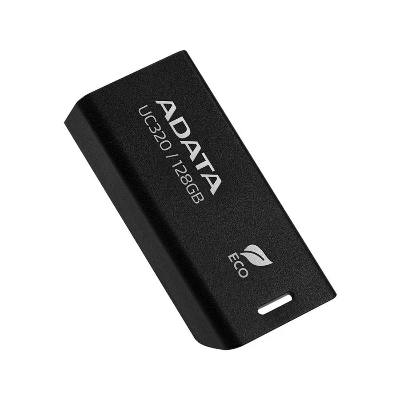 Picture of ADATA UC320 128GB USB 3.2 Black Pen Drive #UC320-128G-RBK/BK