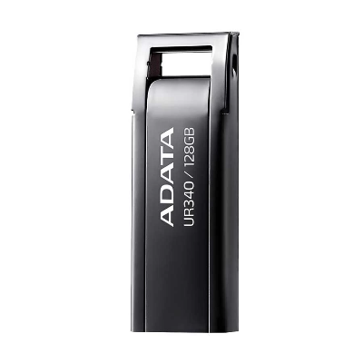 Picture of ADATA UR340 128GB USB 3.2 Black Pen Drive #AROY-UR340-128GBK