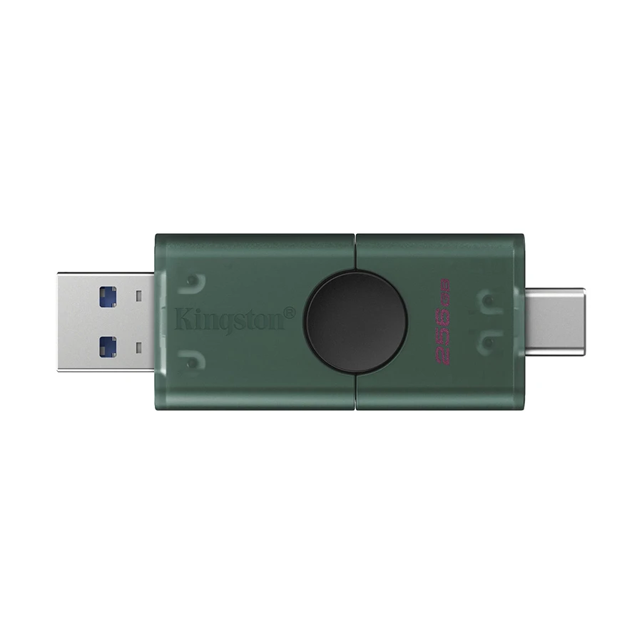 Picture of কিংস্টন DataTraveler Duo 256GB USB 3.2 Gen 1 & Type-C OTG Pen Drive #DTDEG2/256GB
