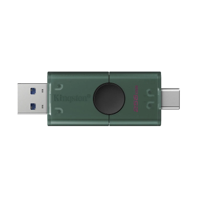 Picture of কিংস্টন DataTraveler Duo 256GB USB 3.2 Gen 1 & Type-C OTG Pen Drive #DTDEG2/256GB
