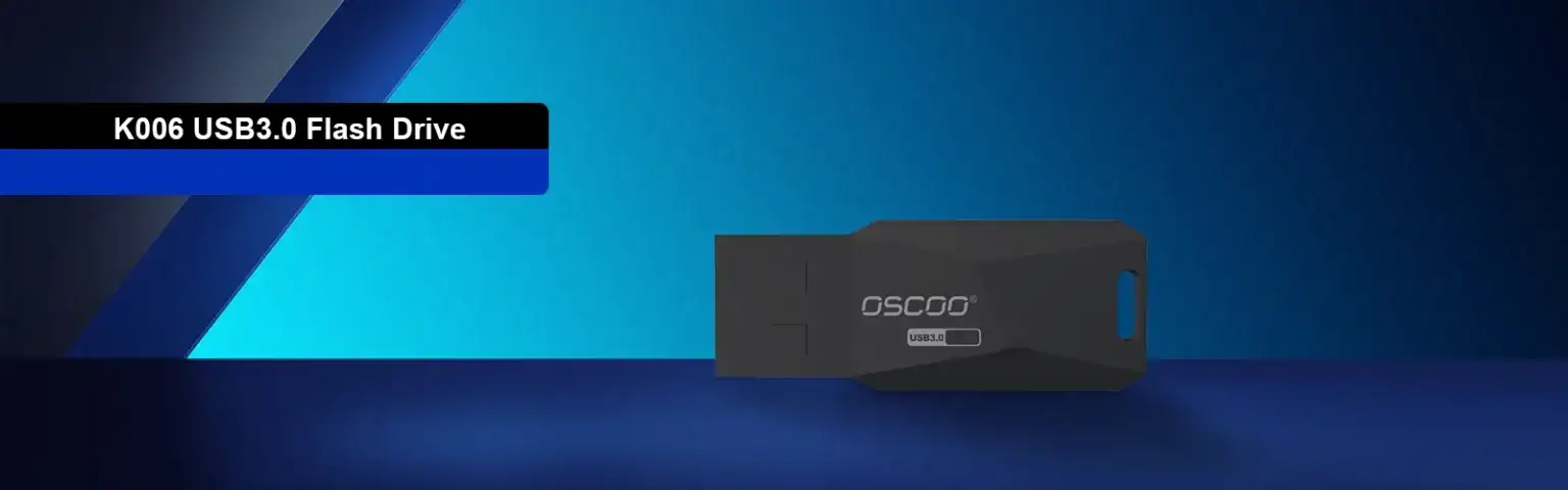 Picture of OSCOO K006 64GB USB 3.0 Gen 1 Gray Pen Drive