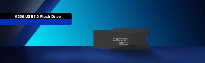 Picture of OSCOO K006 64GB USB 3.0 Gen 1 Gray Pen Drive