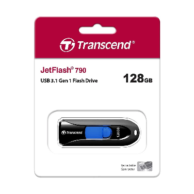Picture of Transcend V-790 128GB USB 3.1 Pen Drive (TS128GJF790K)