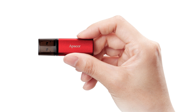 Picture of Apacer AH25B 128GB USB 3.2 Gen1 Black RP Pen Drive