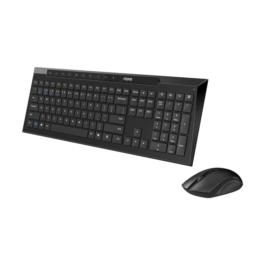 Picture of Rapoo 8210M BLACK Wireless Keyboard & Mouse Combo