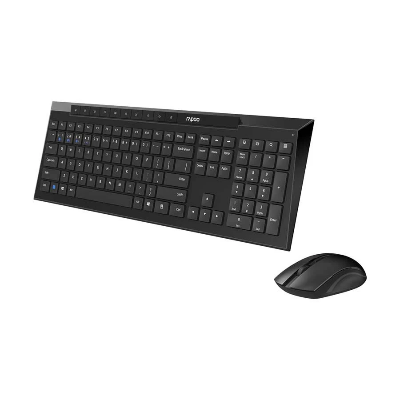Picture of Rapoo 8210M BLACK Wireless Keyboard & Mouse Combo
