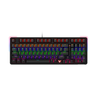 Picture of Rapoo V500PRO-98 RGB Wired Black (Red Switch) Mechanical Gaming Keyboard