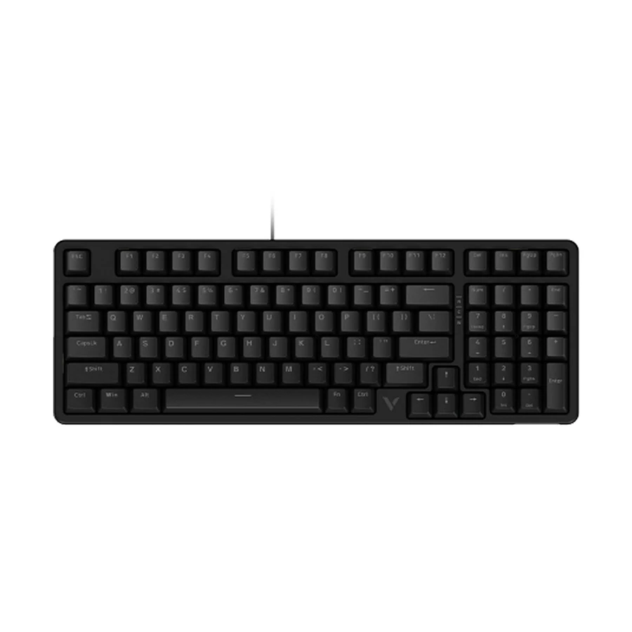 Picture of Rapoo V500PRO-98 RGB Wired Black (Red Switch) Mechanical Gaming Keyboard