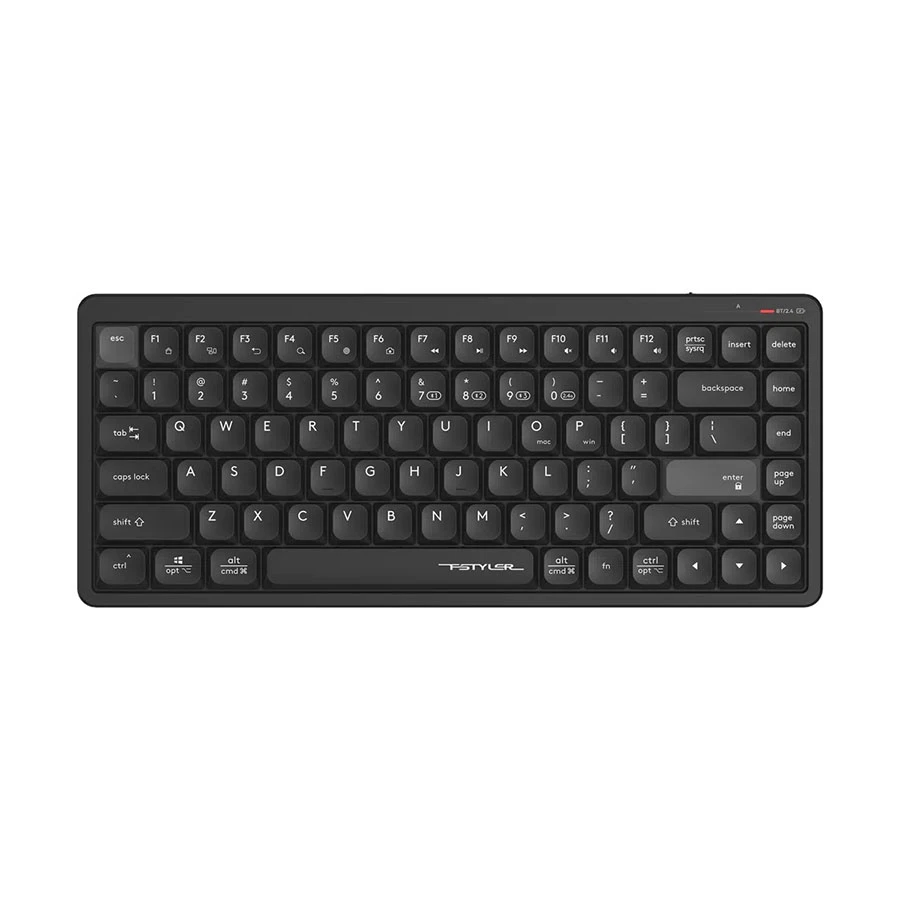 Picture of A4TECH FSTYLER FBX53C Wireless (Dual Mode) Black Keyboard