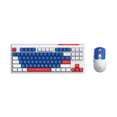 Picture of Micropack KM-269W Navy Wireless Keyboard & Mouse Combo