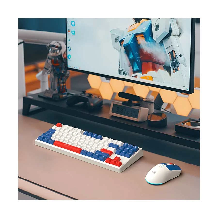 Picture of Micropack KM-269W Navy Wireless Keyboard & Mouse Combo