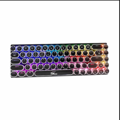 Picture of Pc Power Punk Mini RGB Tri Mode Hot Swap (Blue Switch) Black Mechanical Gaming Keyboard