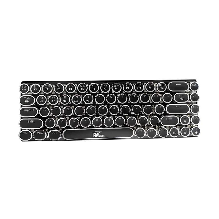 Picture of Pc Power Punk Mini RGB Tri Mode Hot Swap (Blue Switch) Black Mechanical Gaming Keyboard