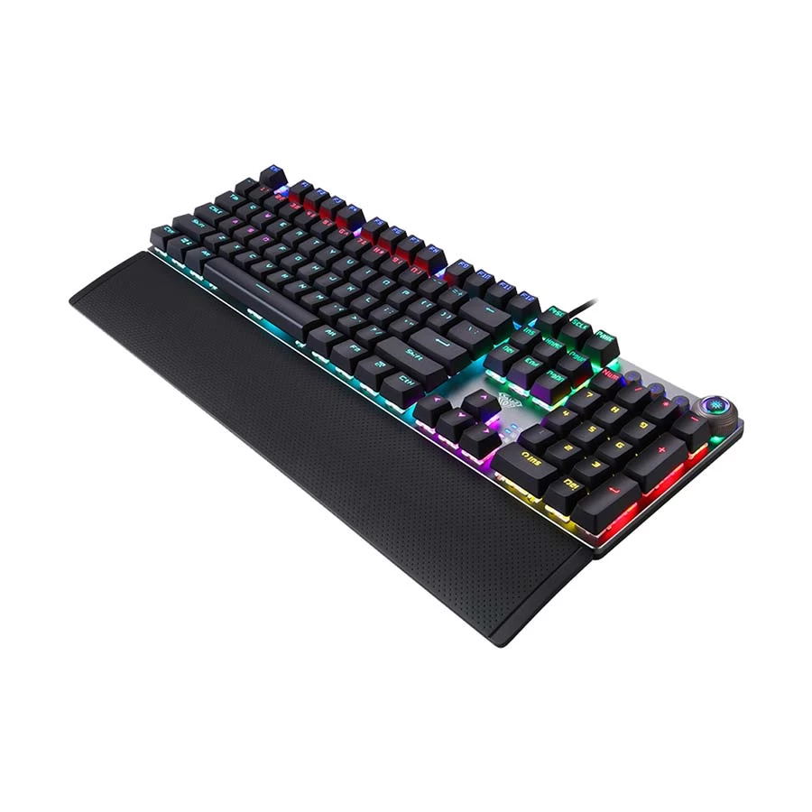 Picture of AULA F2058 (Blue Switch) Wired Black Mechanical Gaming Keyboard