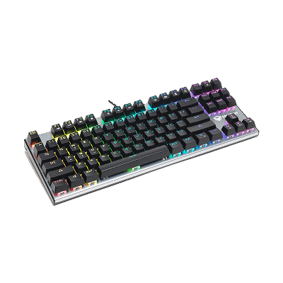 Picture of Meetion MT-MK04 USB Black TKL RGB Backlit Multimedia Blue Switch Mechanical Gaming Keyboard