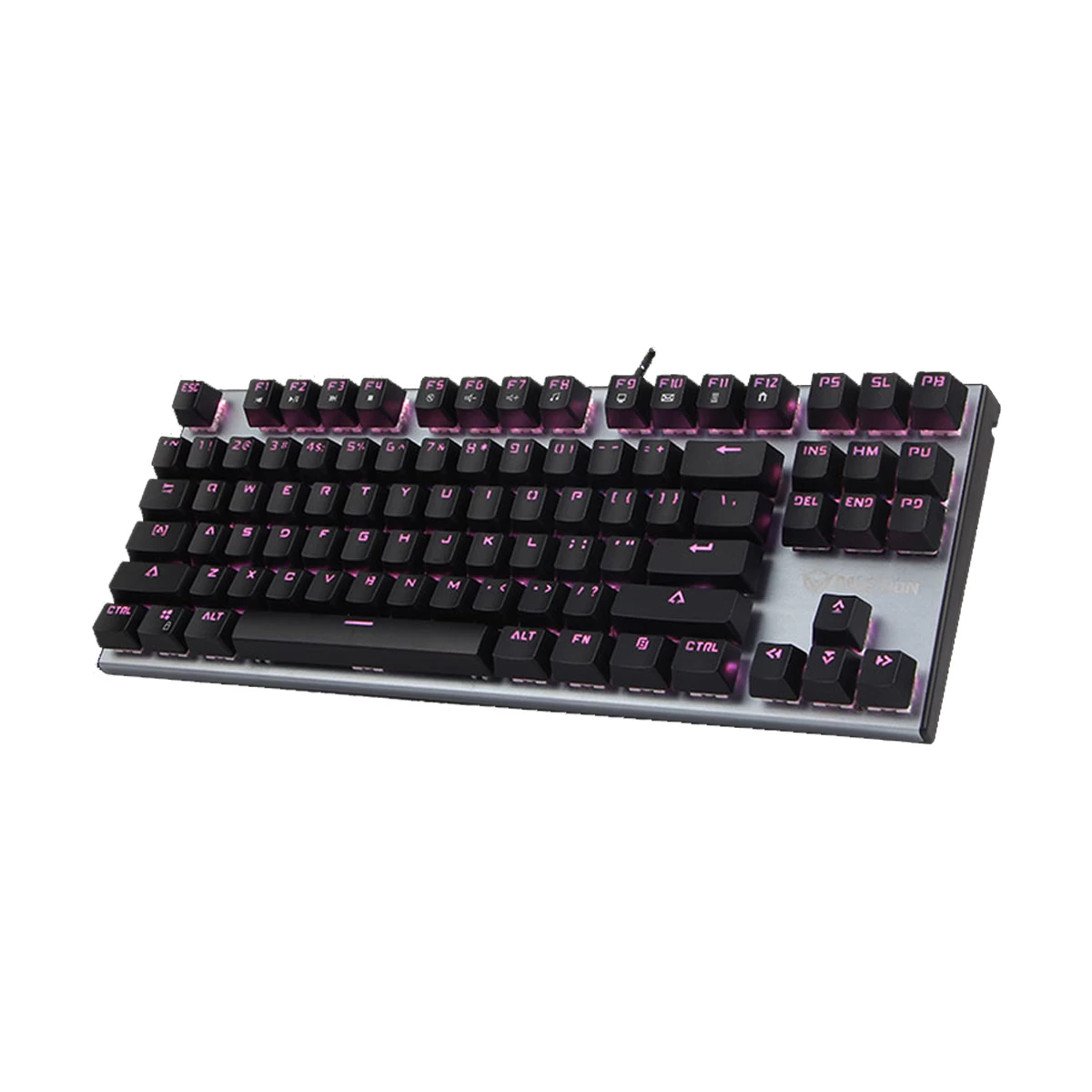 Picture of Meetion MT-MK04 USB Black TKL RGB Backlit Multimedia Blue Switch Mechanical Gaming Keyboard