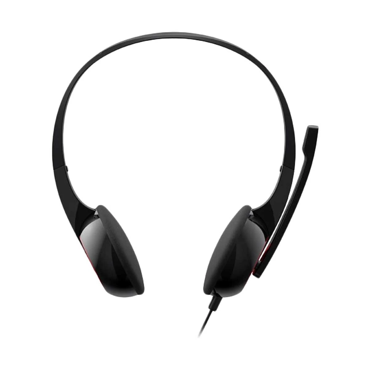 Picture of Havit H202d 3.5mm Double Plug Wired Black Headphone for Computer