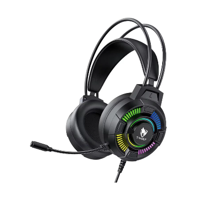 Picture of T-WOLF H140 Wired Black Gaming Headphone