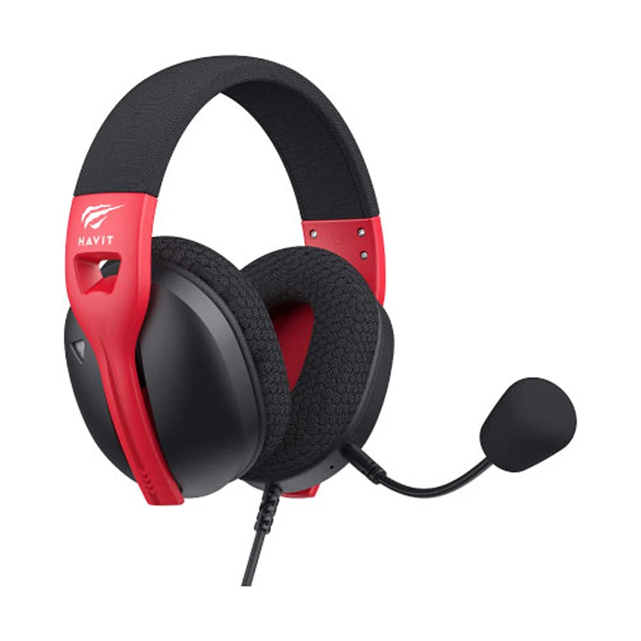 Picture of Havit Fuxi-H5d Wired Black & Red Gaming Headphone