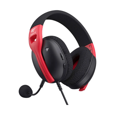 Picture of Havit Fuxi-H5d Wired Black & Red Gaming Headphone