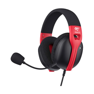 Picture of Havit Fuxi-H5d Wired Black & Red Gaming Headphone