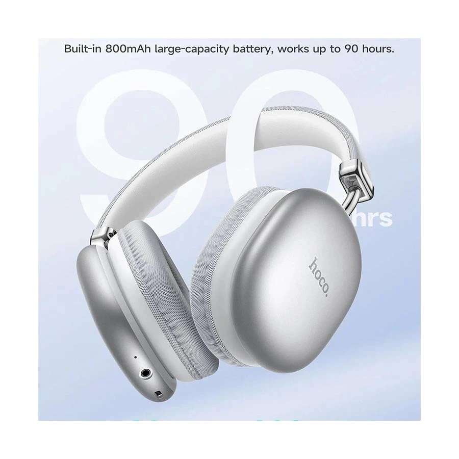 Picture of Hoco W35 Max Silver/Black Bluetooth Headphone